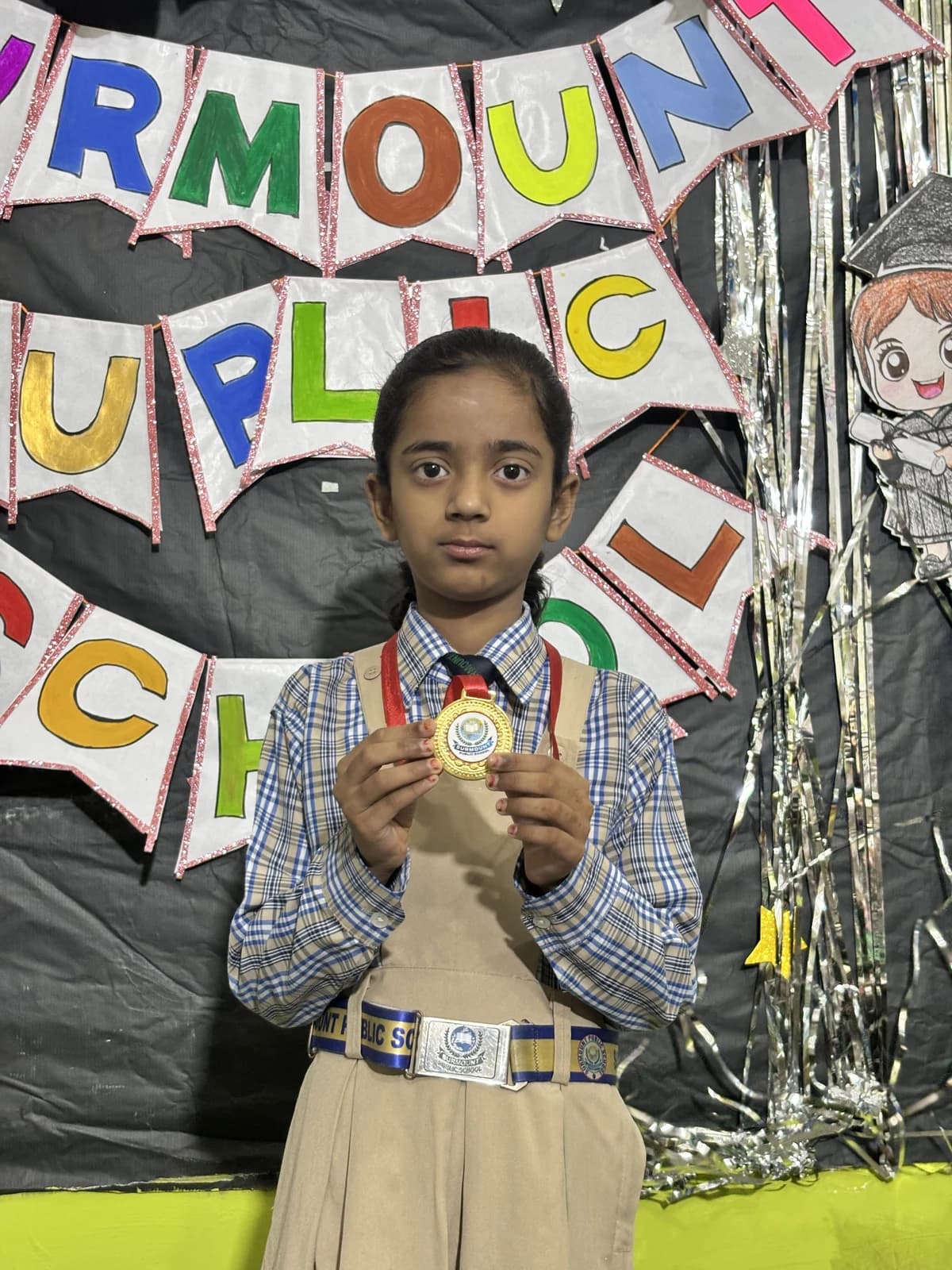 Students at Award Distribution 2026 at Surmount Public School, Brahmpuri Delhi