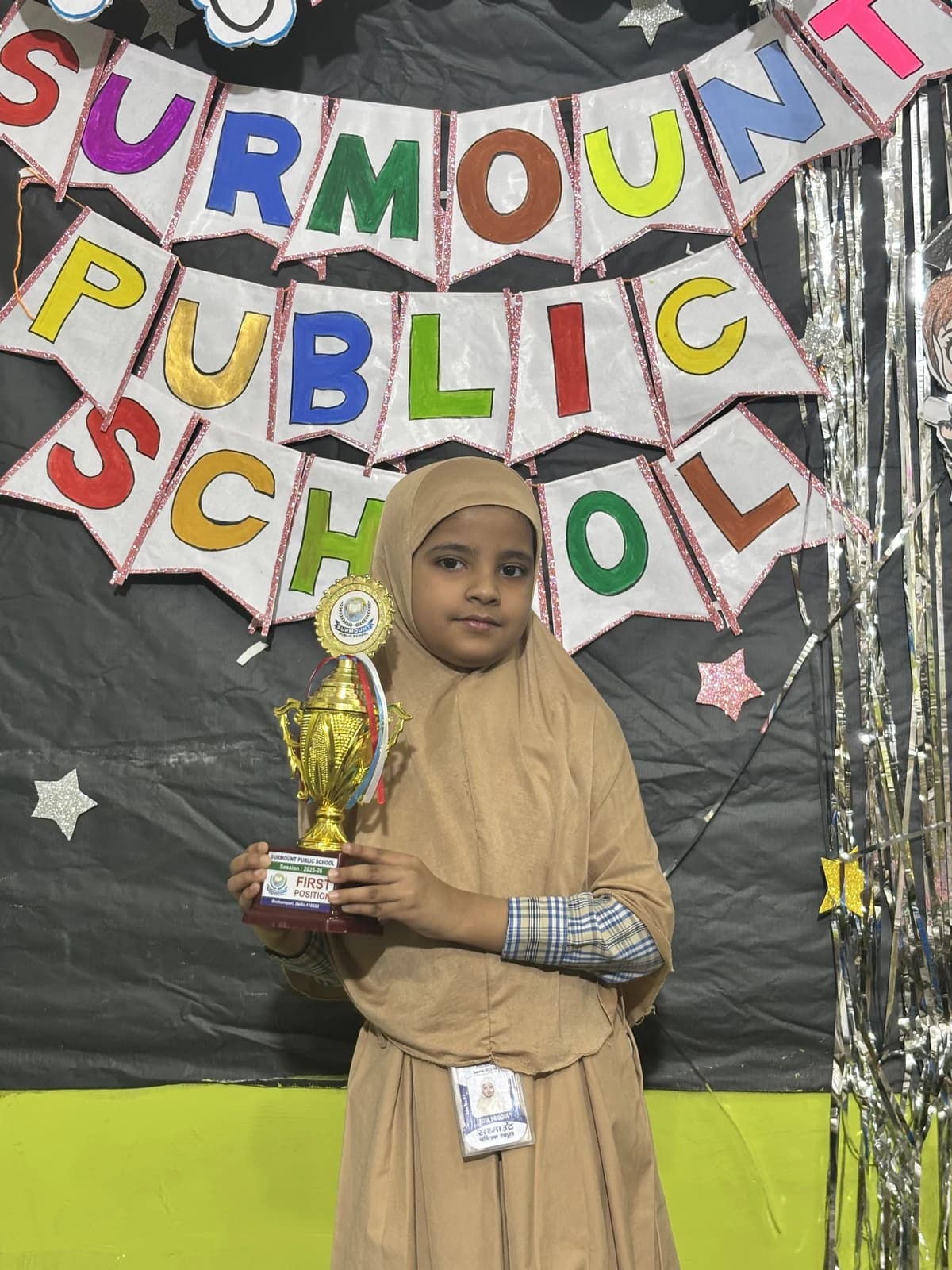 Students at Award Distribution 2026 at Surmount Public School, Brahmpuri Delhi