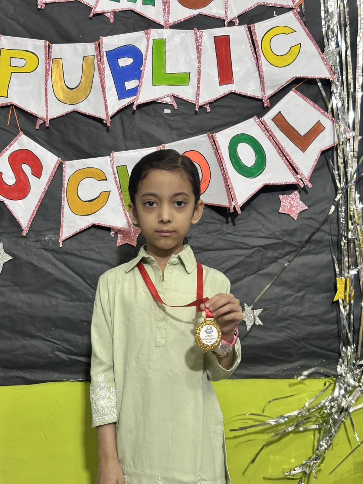Students at Award Distribution 2026 at Surmount Public School, Brahmpuri Delhi