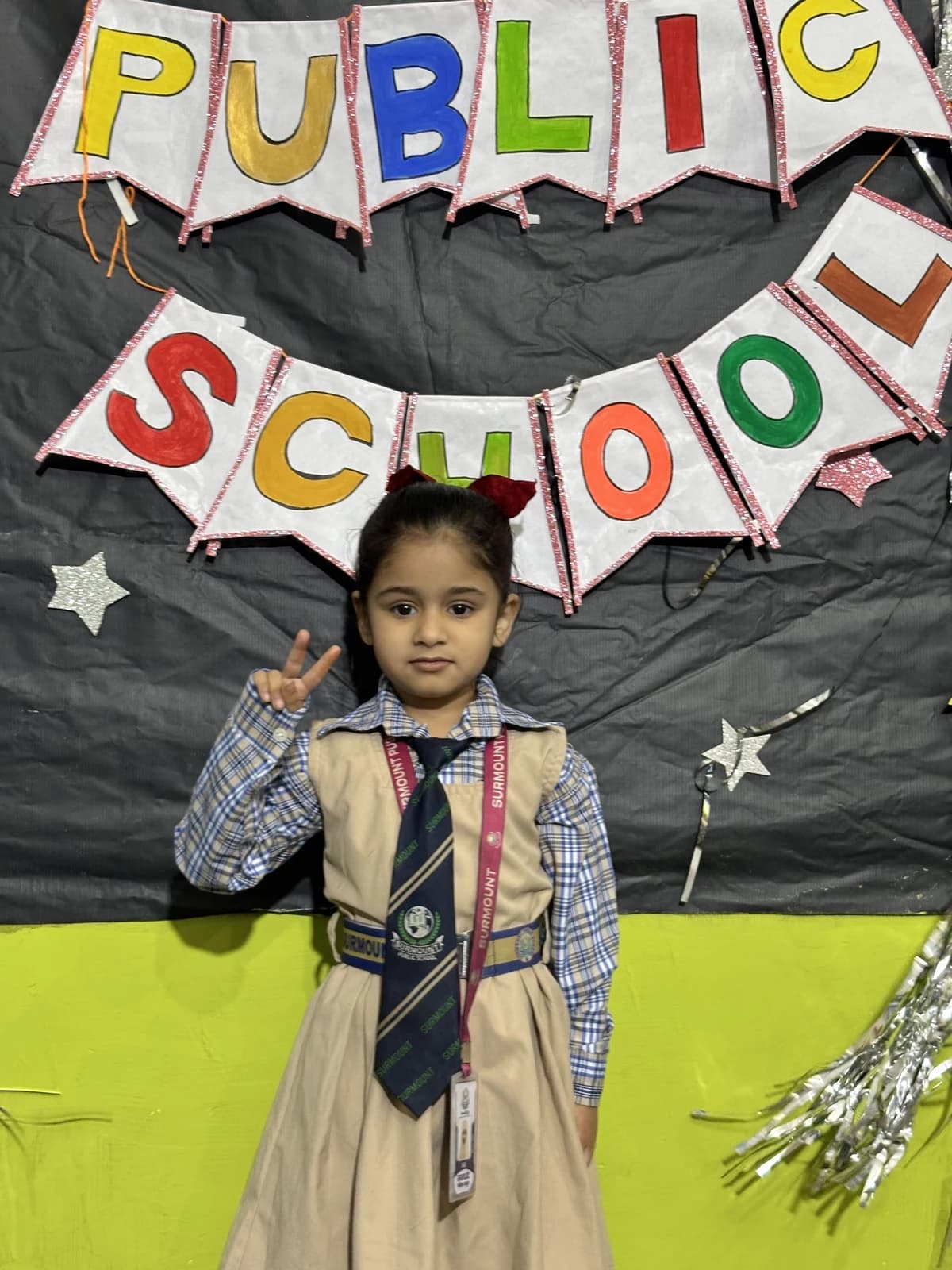 Students at Award Distribution 2026 at Surmount Public School, Brahmpuri Delhi
