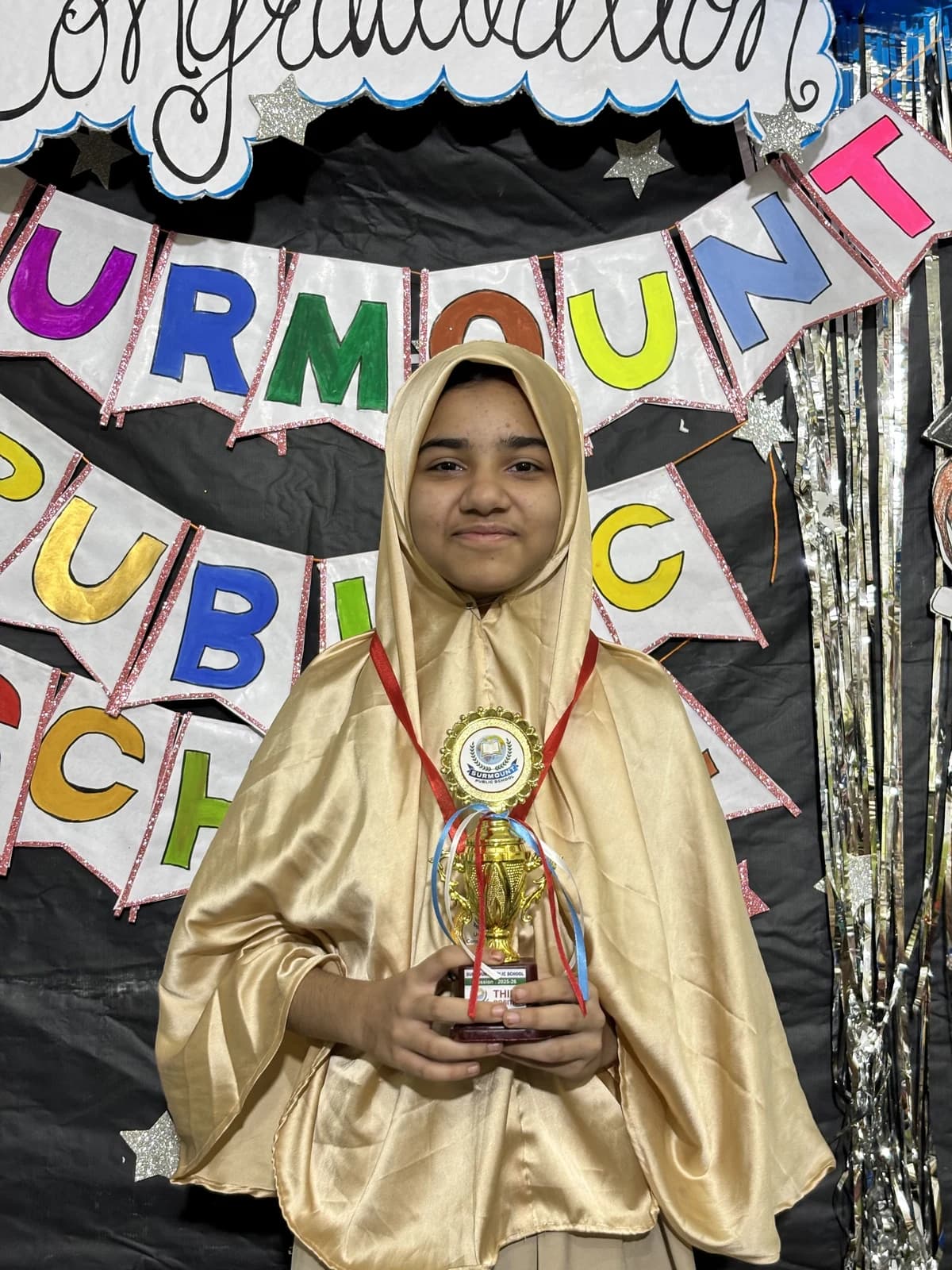 Students at Award Distribution 2026 at Surmount Public School, Brahmpuri Delhi